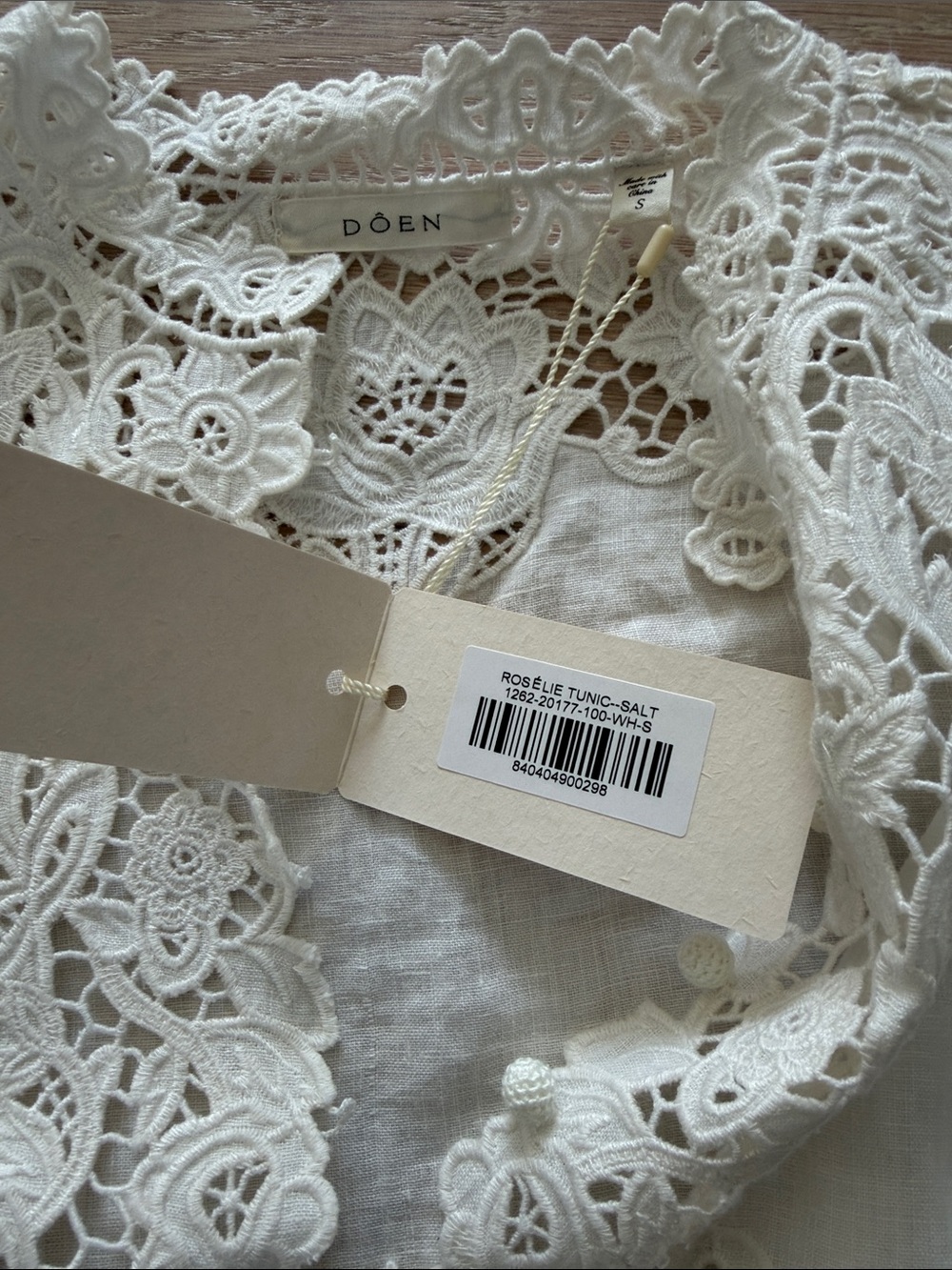 Doen rosalie Tunic with Lace Trim - Picture 3 of 4